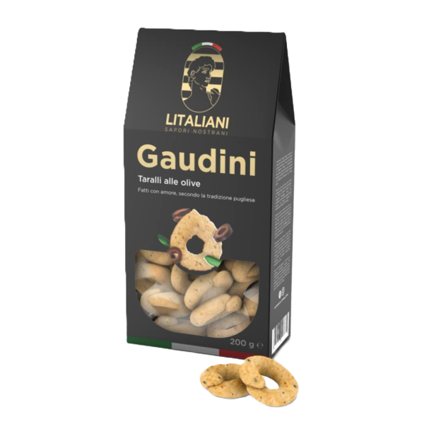 GAUDINI Taralli mit Oliven I Inhalt: 200 g