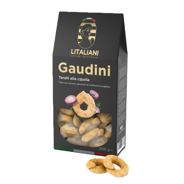 GAUDINI Taralli mit Zwiebel I Inhalt: 200 g