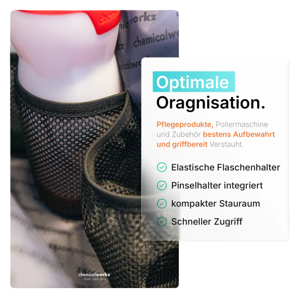 chemicalworkz Detailing Bag Small Aufbewahrungstasche