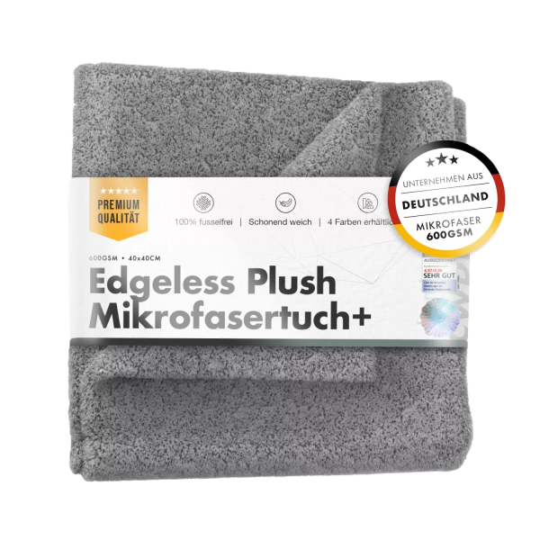 chemicalworkz Edgeless Plush Towel 600GSM Grau Poliertuch 40×40cm