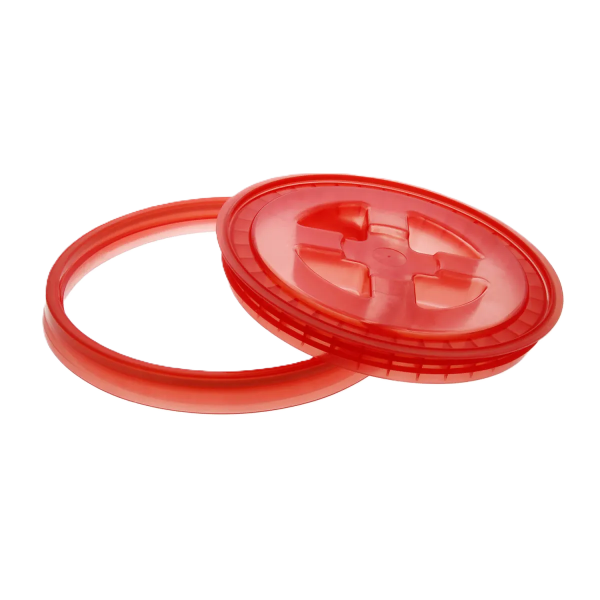 chemicalworkz Performance Bucket Lid Wascheimerdeckel Rot Transparent