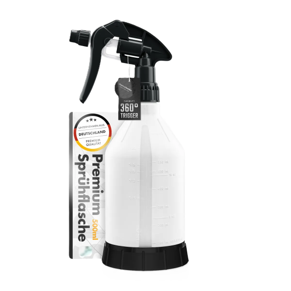 chemicalworkz Sprühflasche Schwarz mit 360° Canyon Trigger 500ml